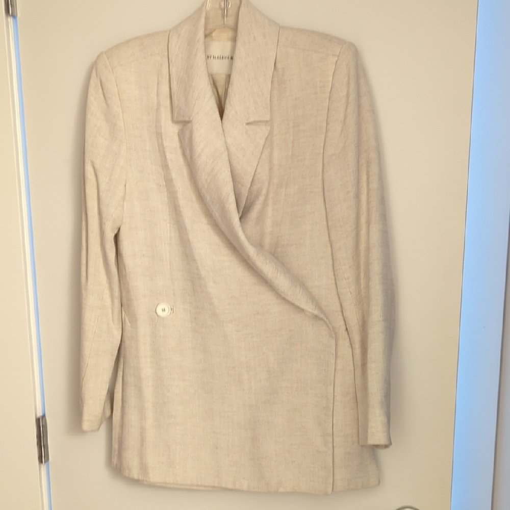 By Malene Birger Cream Tailored Blazer